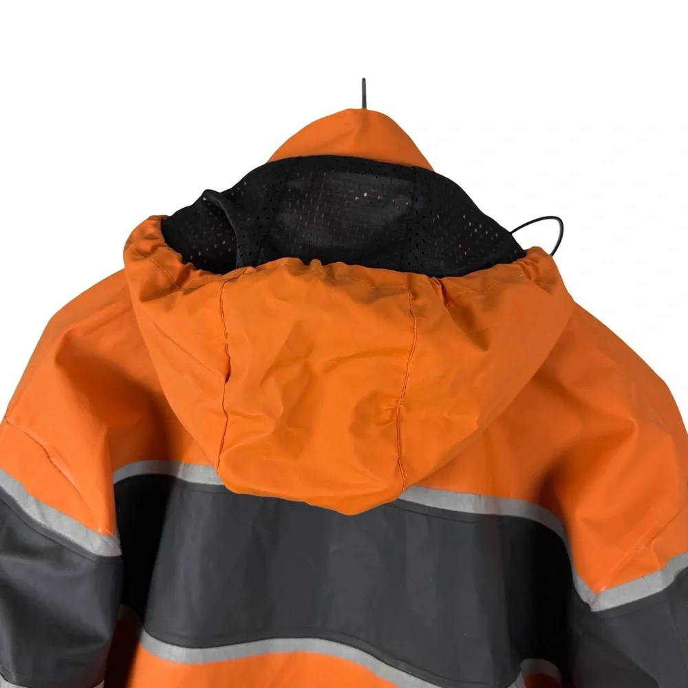 Vintage 2000s Harley Davidson Motorcycles Rain PVC Biker Jacket Size XS
